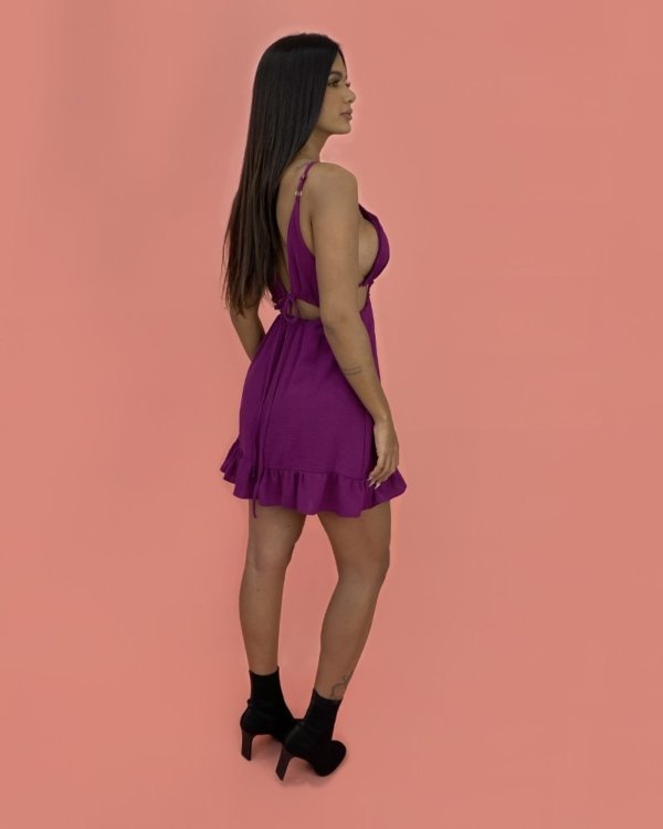 Vestido Nicole - Roxo