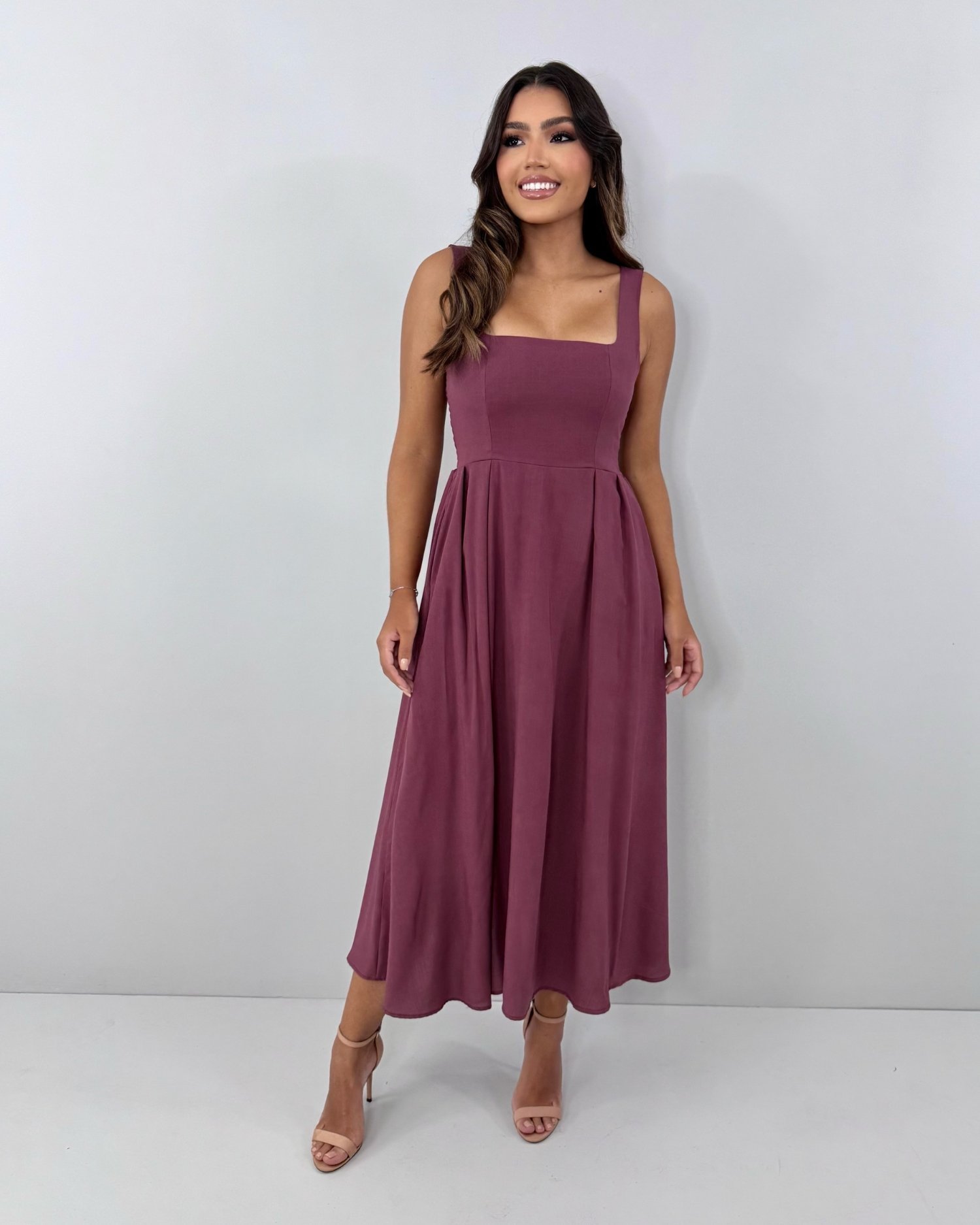 Vestido Samanta - Marrom - Image 3