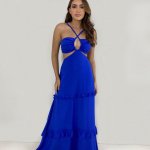 Vestido Michelle – Azul Royal