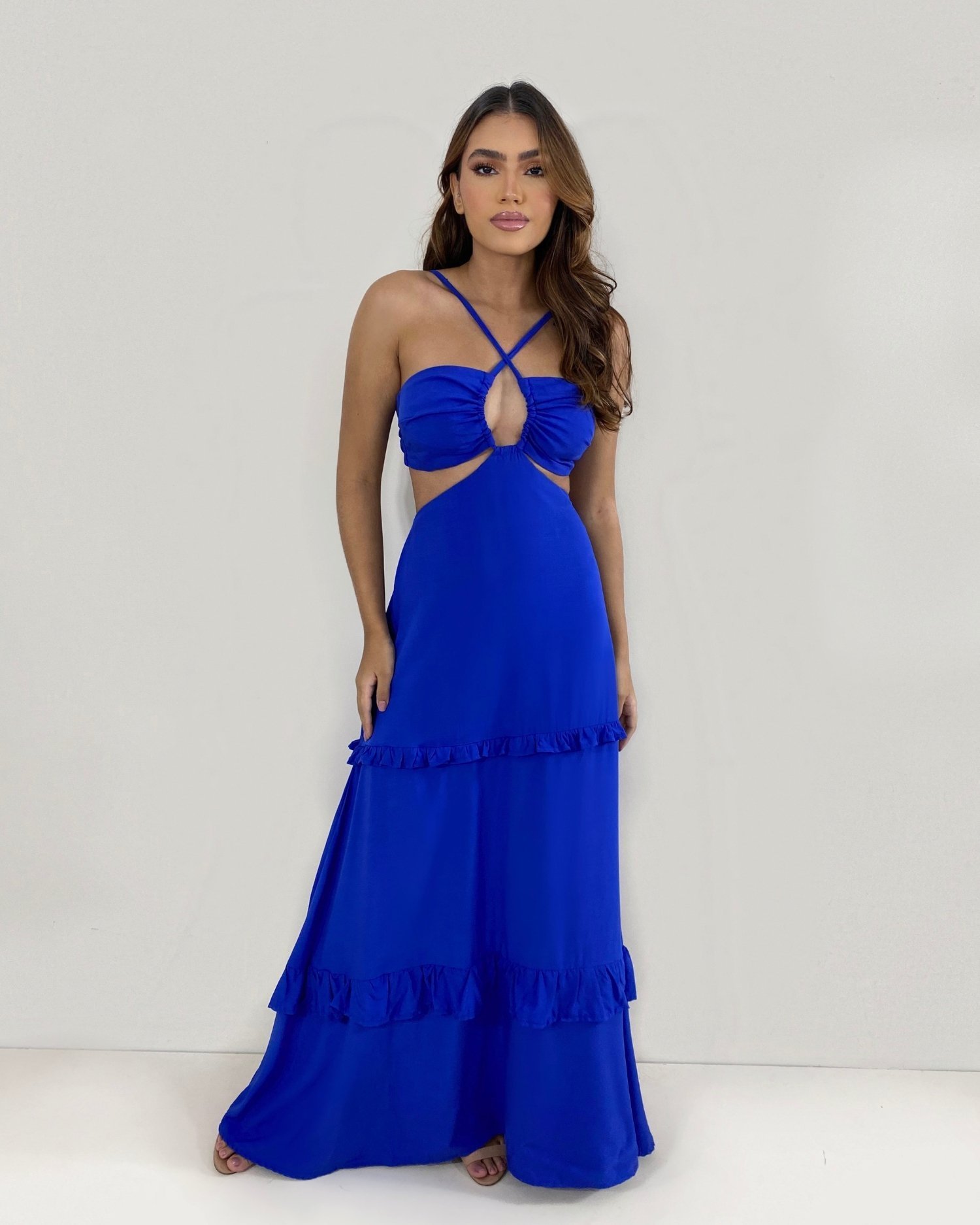 Vestido Michelle - Azul Royal - Image 1