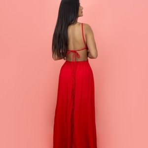 Vestido Flávia - Vermelho - Image 2