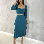 Cropped Olga em Duna – Verde Esmeralda