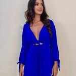 Vestido Marília – Azul Royal