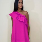 Vestido Lorrane – Fúcsia