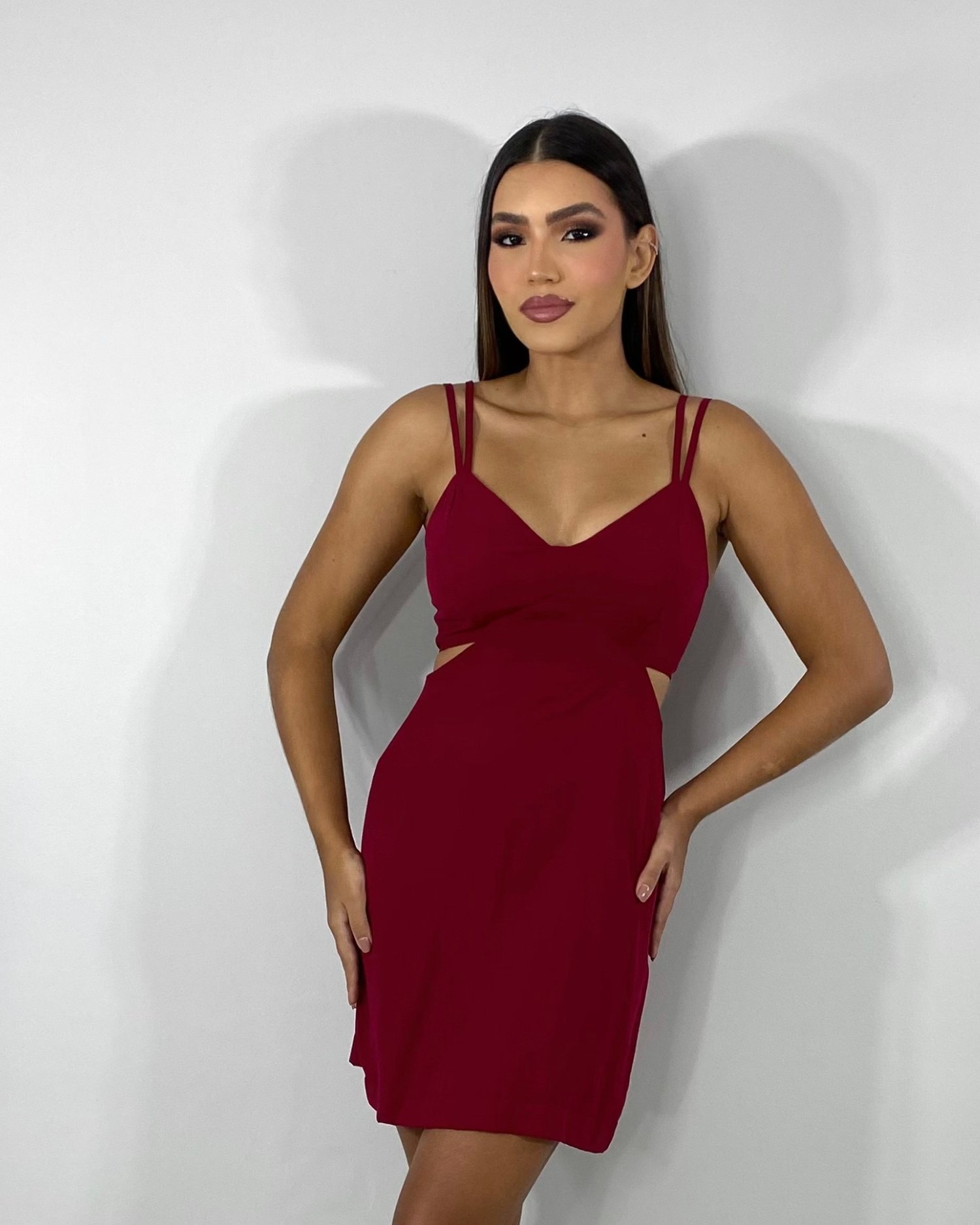 Vestido Leslie - Marsala - Image 1