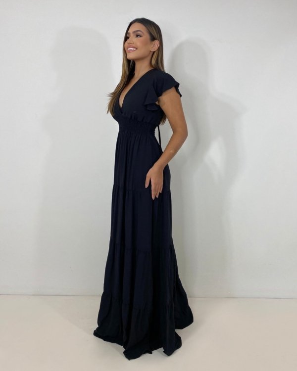 Vestido Laís Longo - Preto