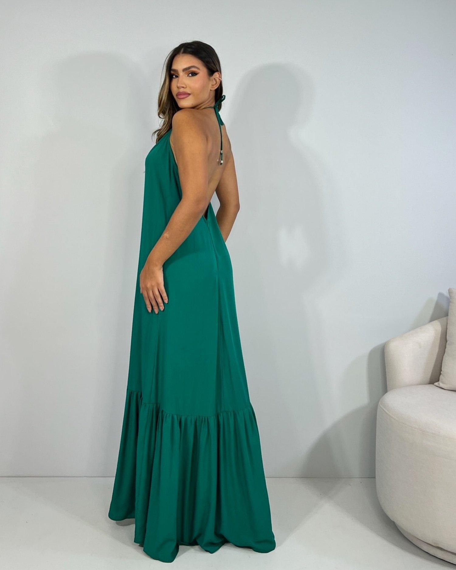 Vestido Brenda - Verde Amazônia - Image 6