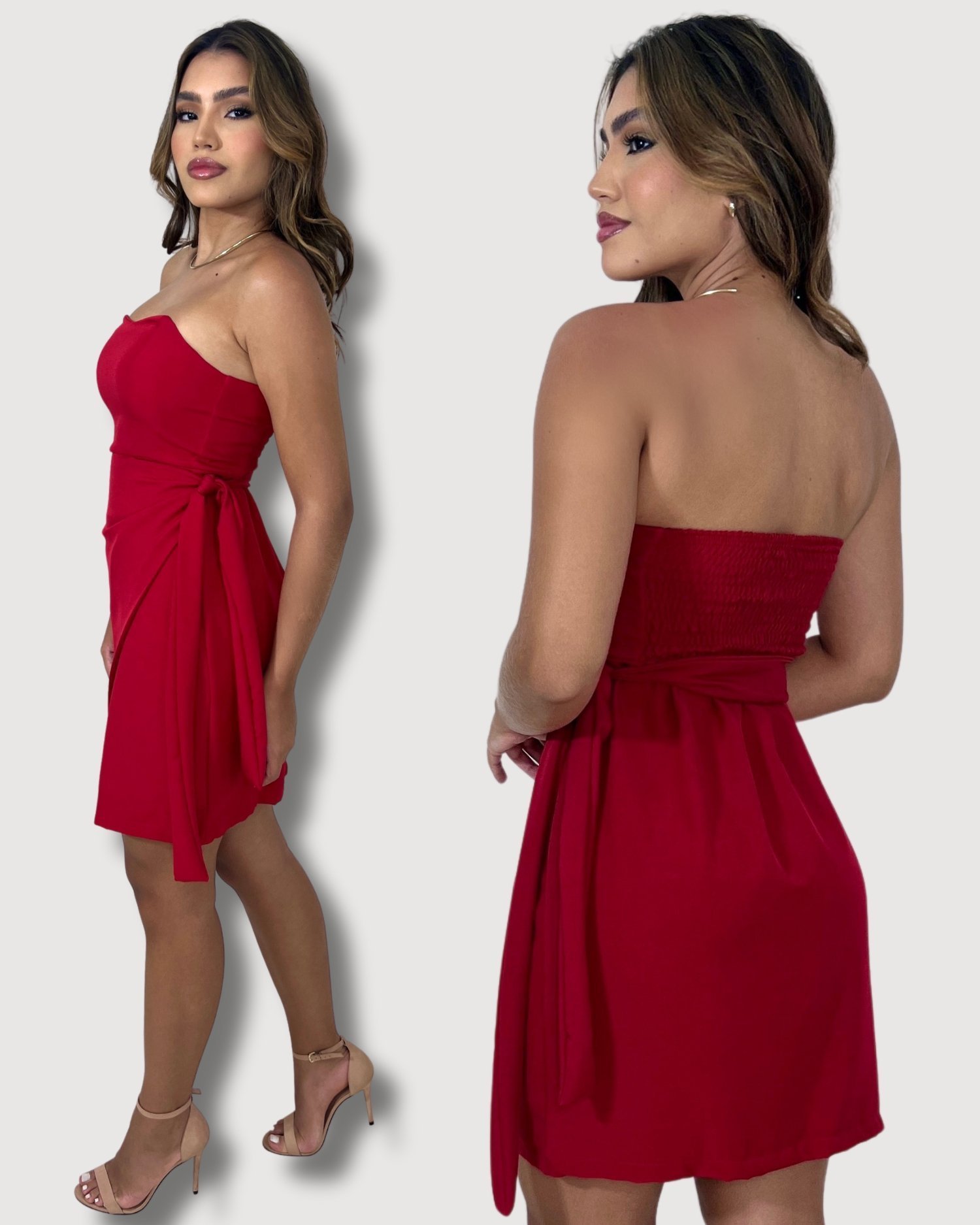 Vestido Rosane - Vermelho - Image 2