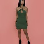 Vestido Mel – Verde Militar