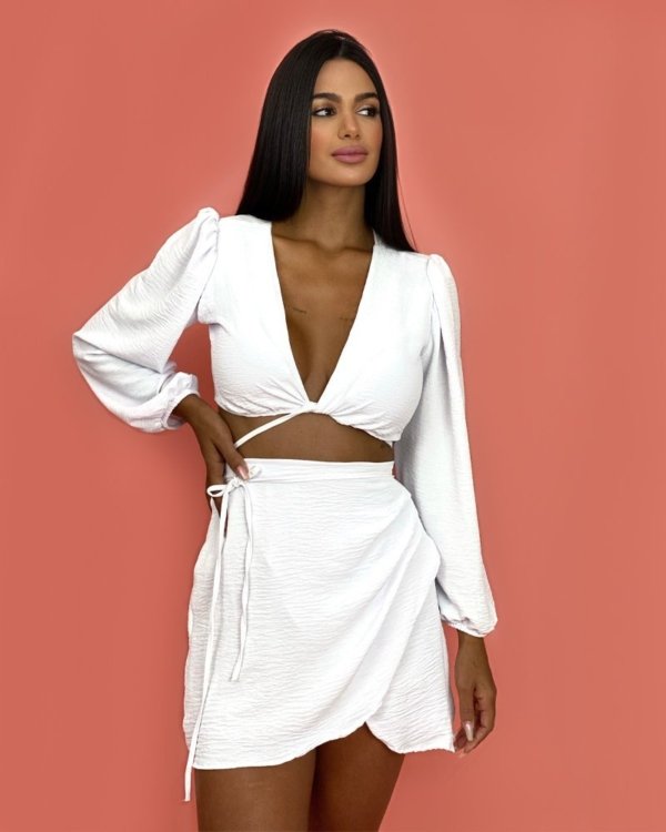 Saia Simone - Branco