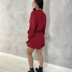 Macaquinho Andressa - Marsala - Image 2