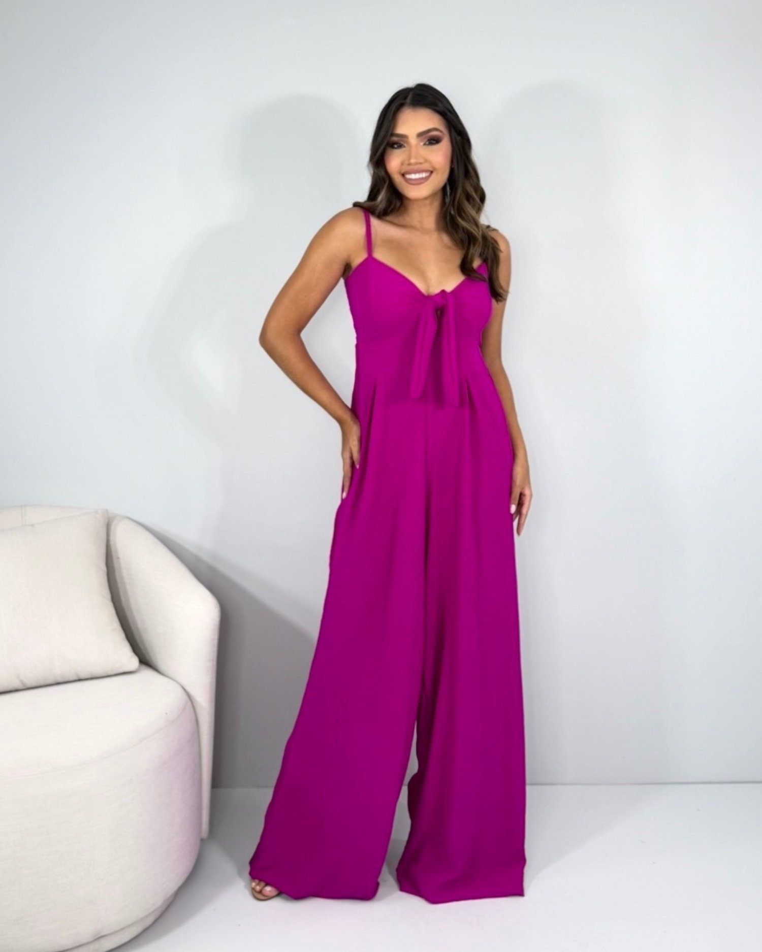 Macacão Carminha - Fúcsia - Image 1