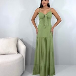 Vestido Camila - Folhagem - Image 5