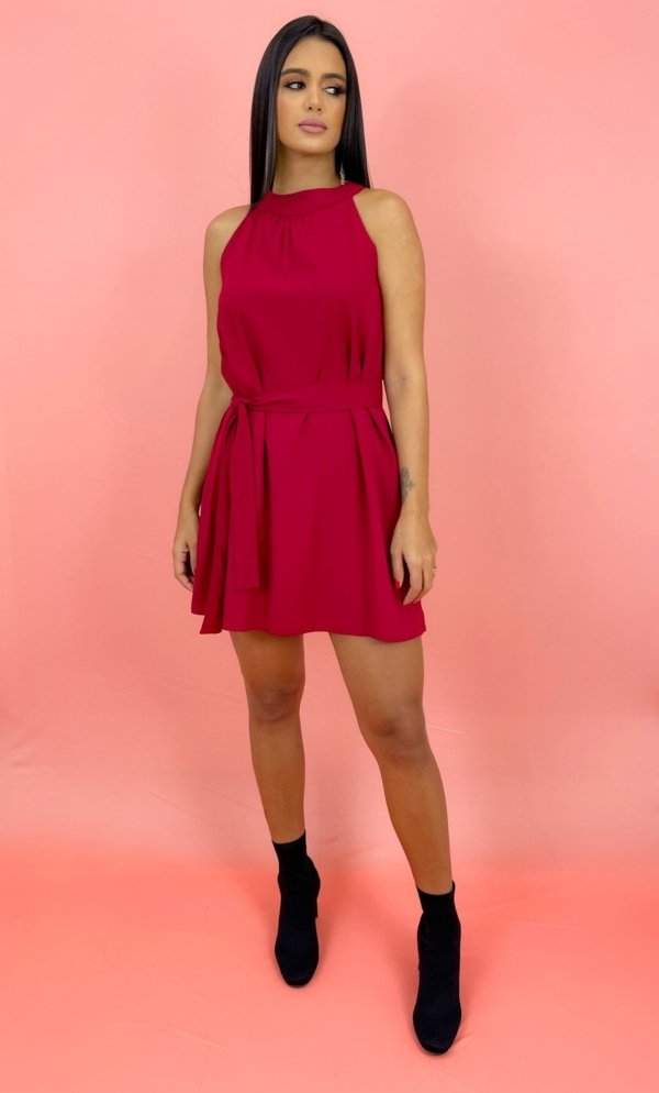 Vestido Daiane - Marsala