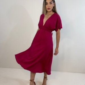 Vestido Marcela - Cereja - Image 1