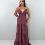 Vestido Sophia – Marrom