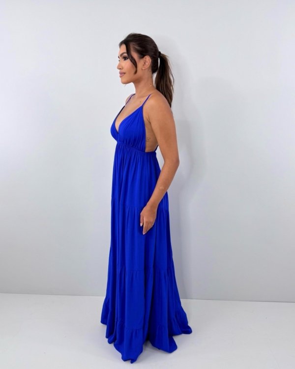 Vestido Sophia - Azul Royal