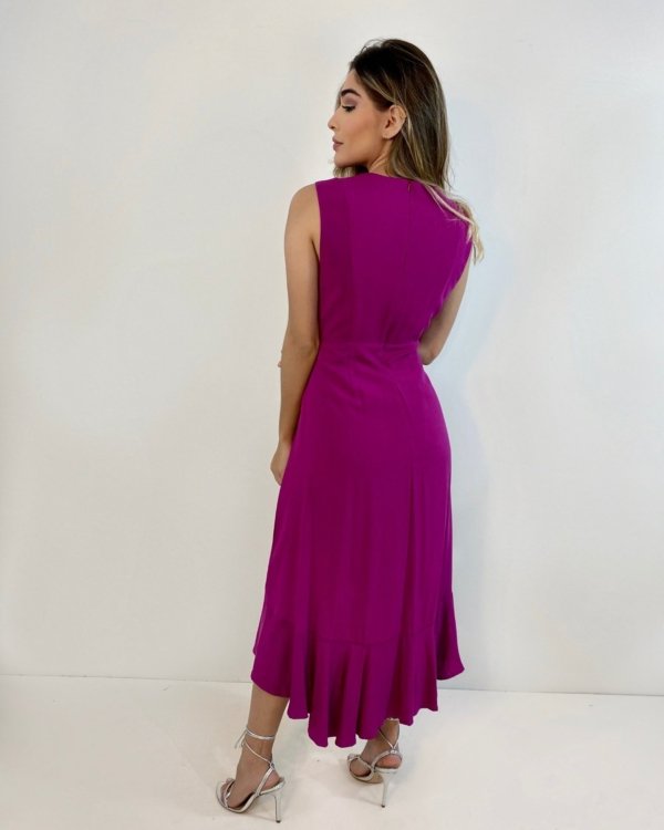 Vestido Alessandra - Fúcsia
