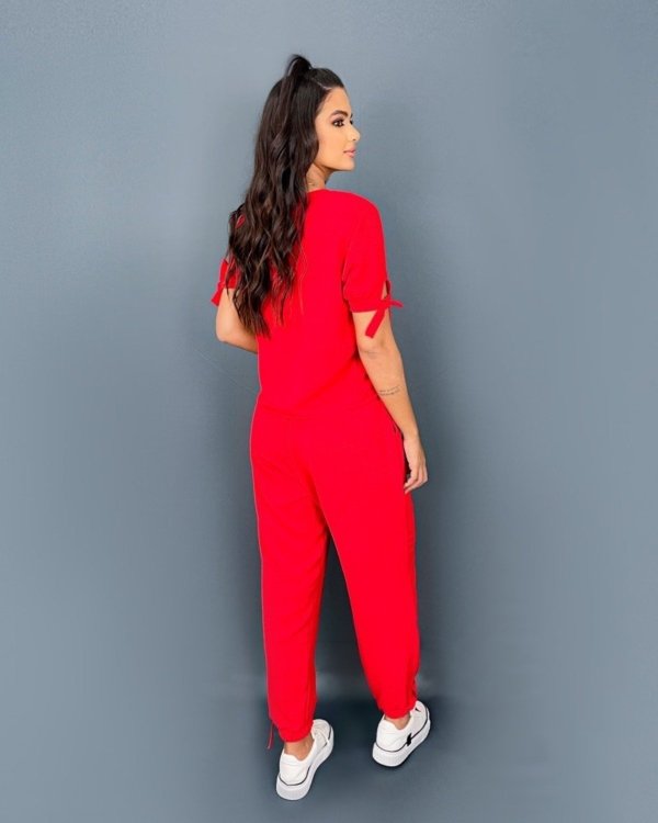 Conjunto Ingrid - Vermelho