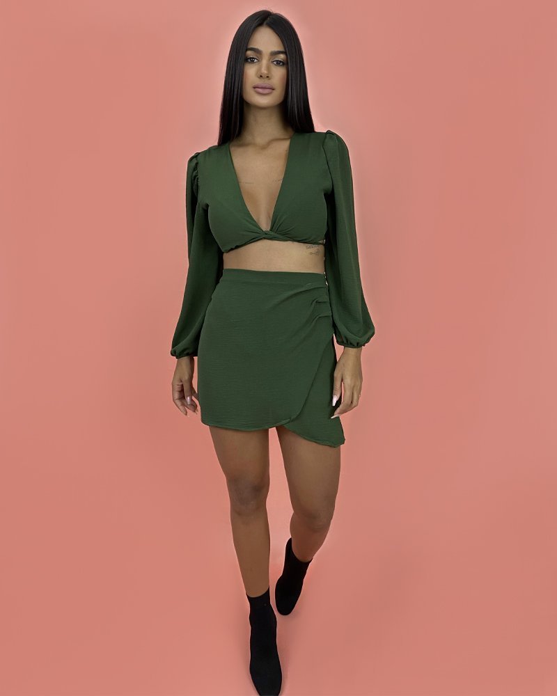 Saia Simone - Verde Militar - Image 3