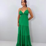 Vestido Sophia – Verde Bandeira