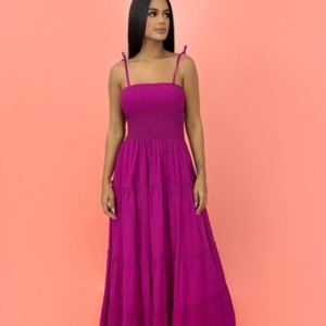 Vestido Gabriela - Fúcsia - Image 1