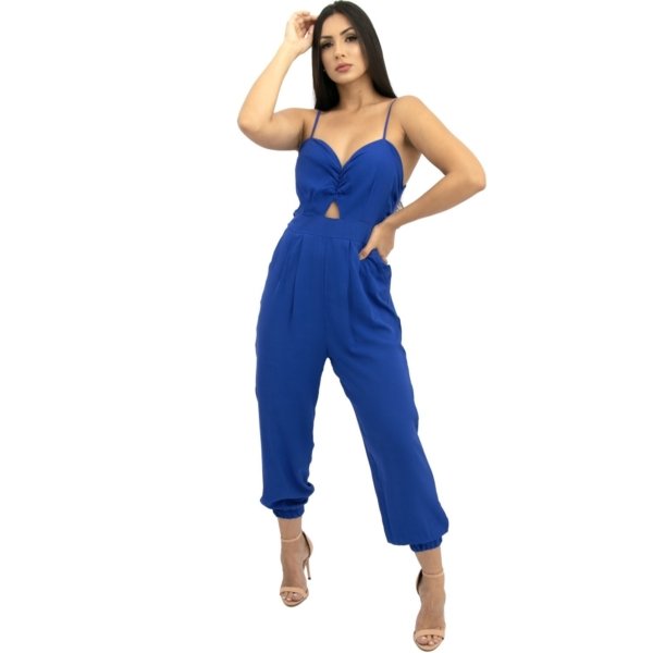 Macacão Cristina - Azul Royal