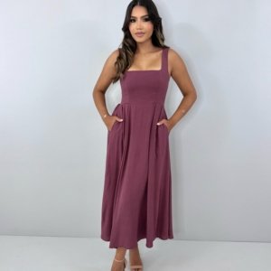 Vestido Samanta - Marrom - Image 7