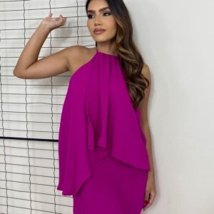 Vestido Tiffany - Fúcsia - Image 2