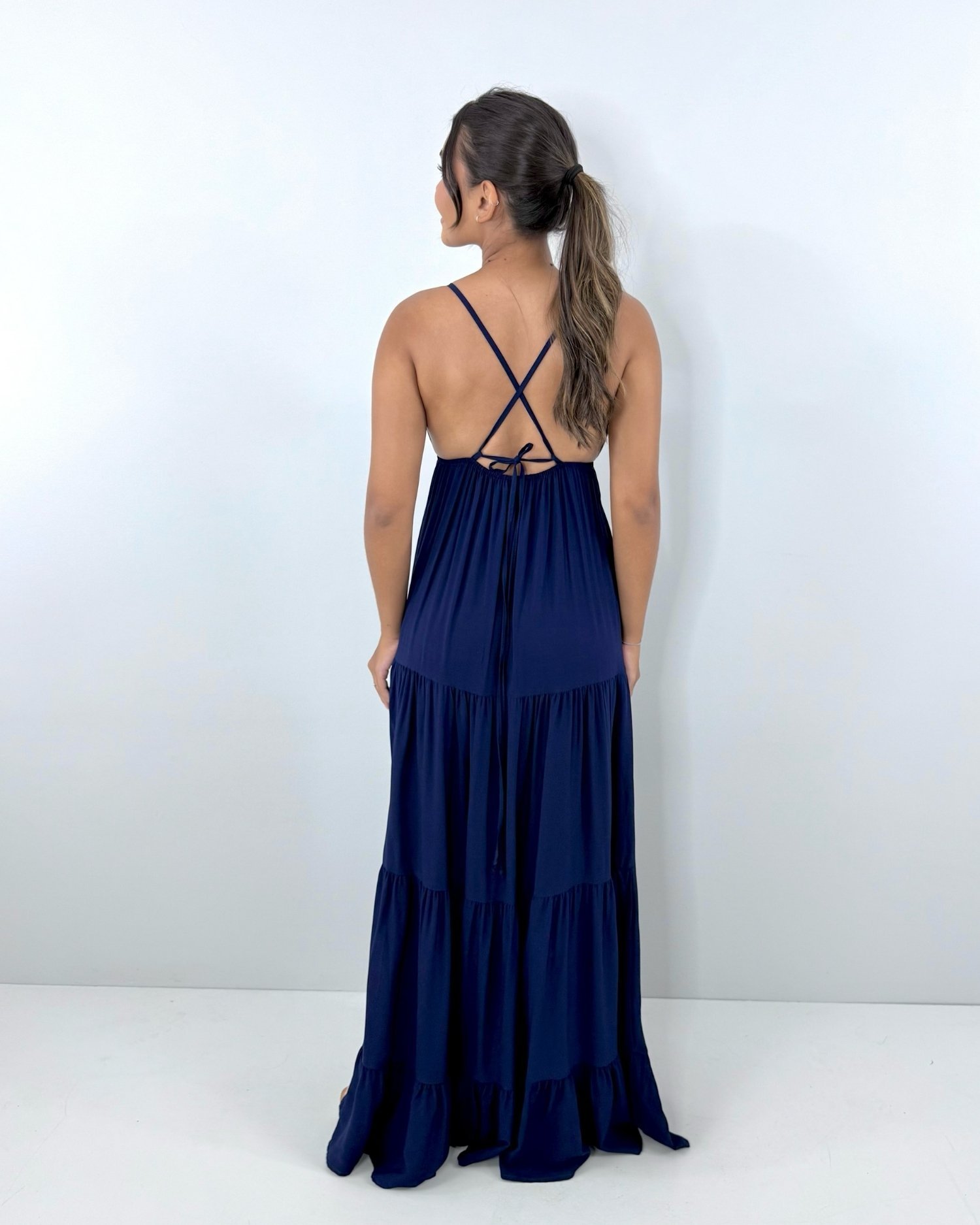 Vestido Sophia - Azul Marinho - Image 4