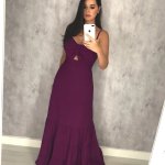 Vestido Jéssica Longo – Fúcsia