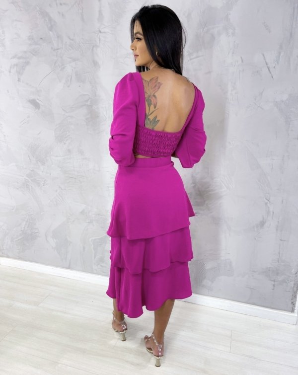 Cropped Olga - Fúcsia