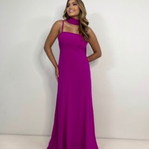 Vestido Lina - Fúcsia - Image 1