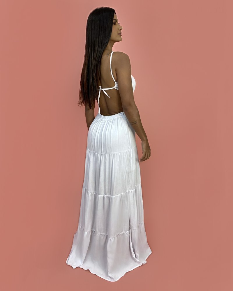 Vestido Ayla - Branco - Image 2