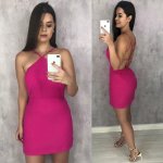 Vestido Iara – Rosa Chiclete