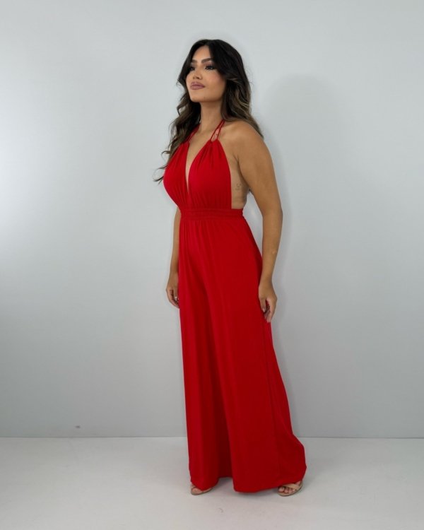 Macacão Carla - Vermelho