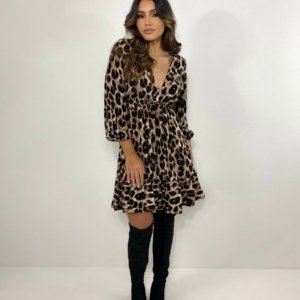 Vestido Lavínia - Animal Print - Image 3