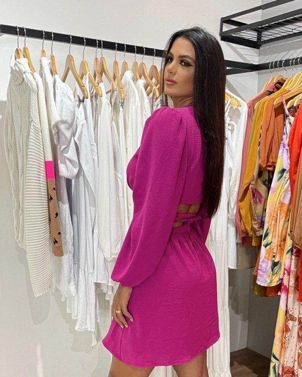 Conjunto Simone Saia - Fúcsia