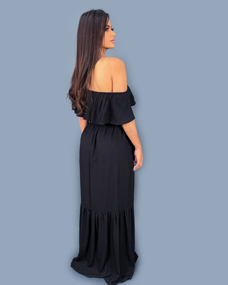 Vestido Luíza - Preto - Image 2