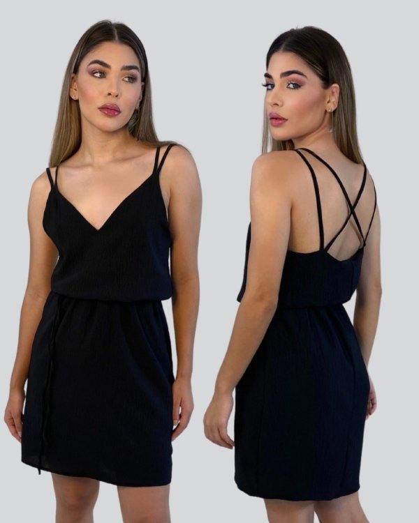 Vestido Isis - Preto