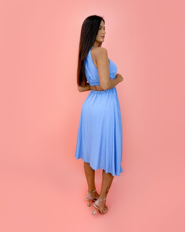 Vestido Kimberly - Azul Claro