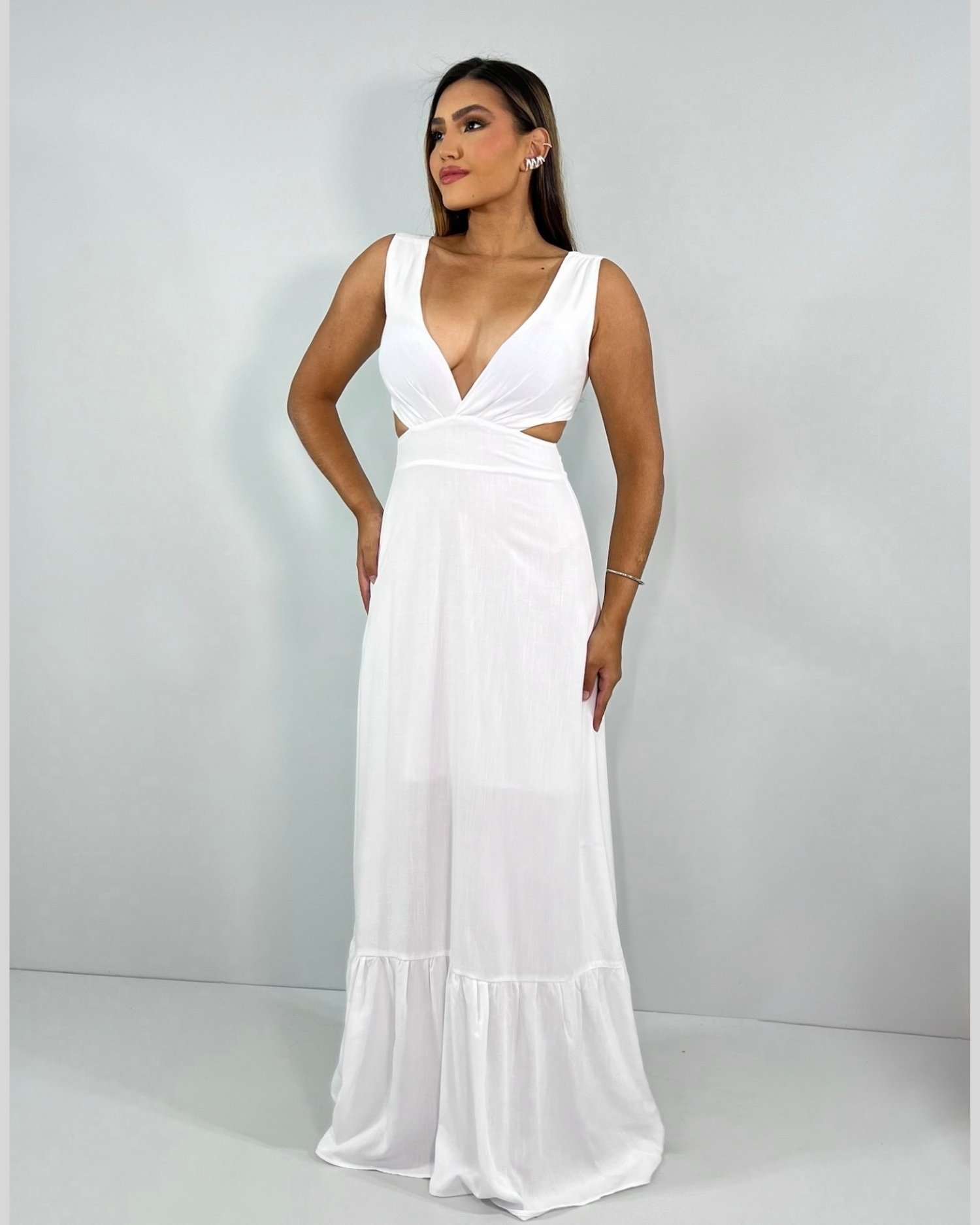 Vestido Miranda - Branco - Image 1