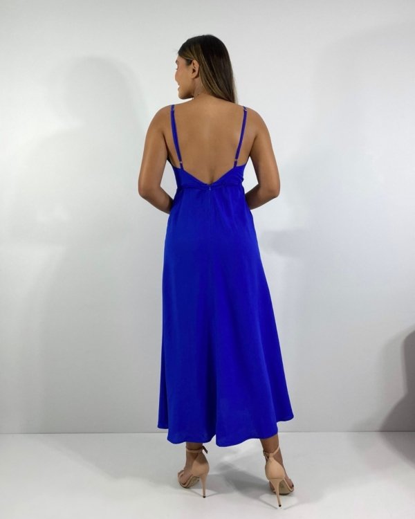 Vestido Felícia - Azul Royal