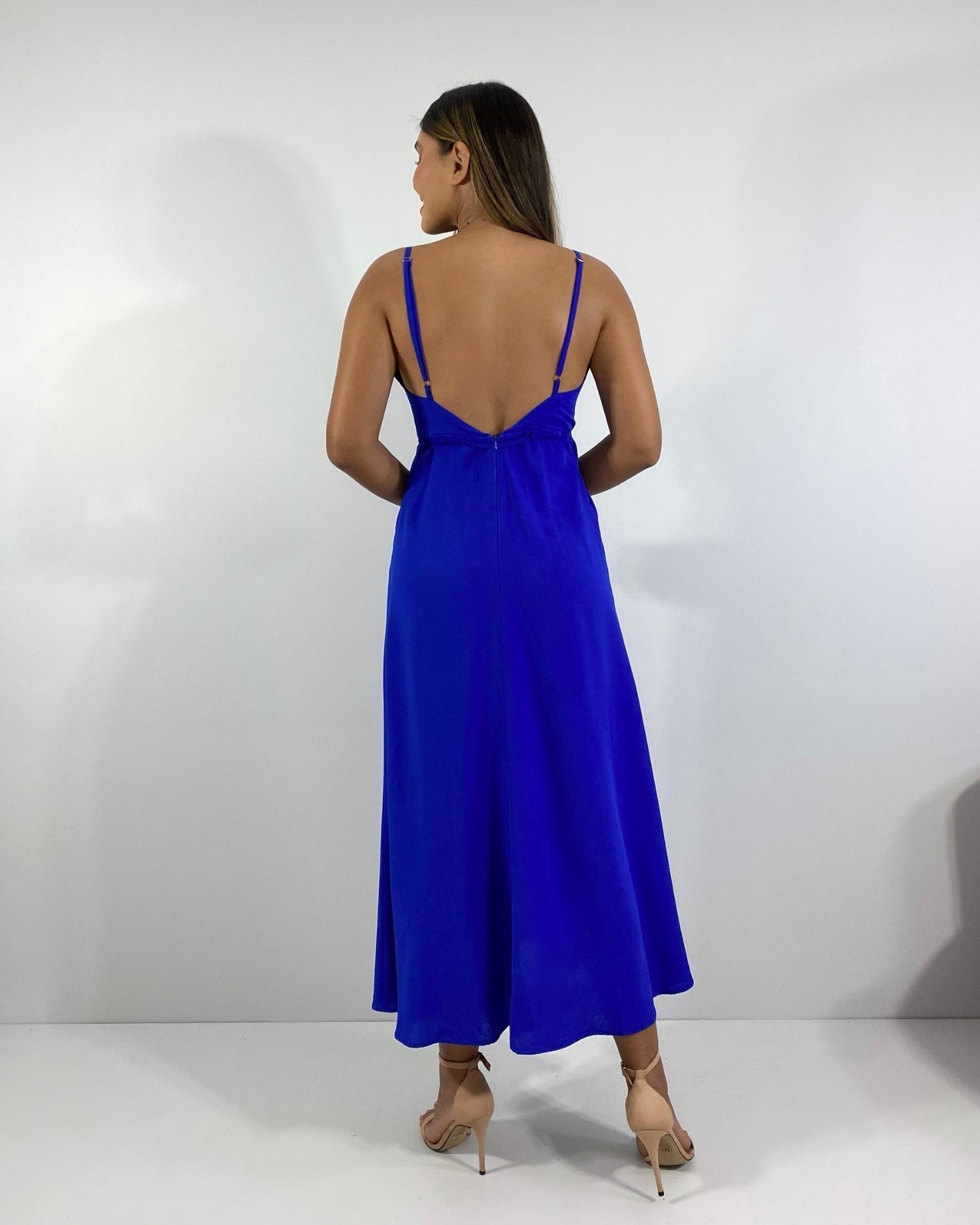 Vestido Felícia - Azul Royal - Image 4