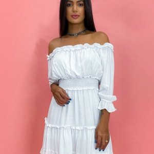 Vestido Jordana - Branco - Image 1