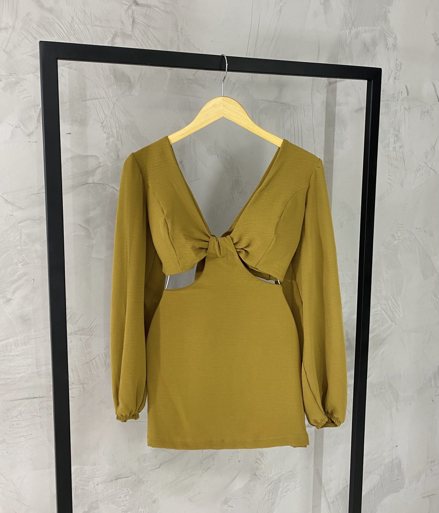 Macaquinho Lia - Amarelo Queimado - Image 1