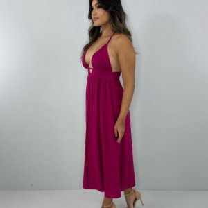 Vestido Heloína - Cereja - Image 4