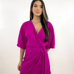 Vestido Maristela - Fúcsia - Image 5