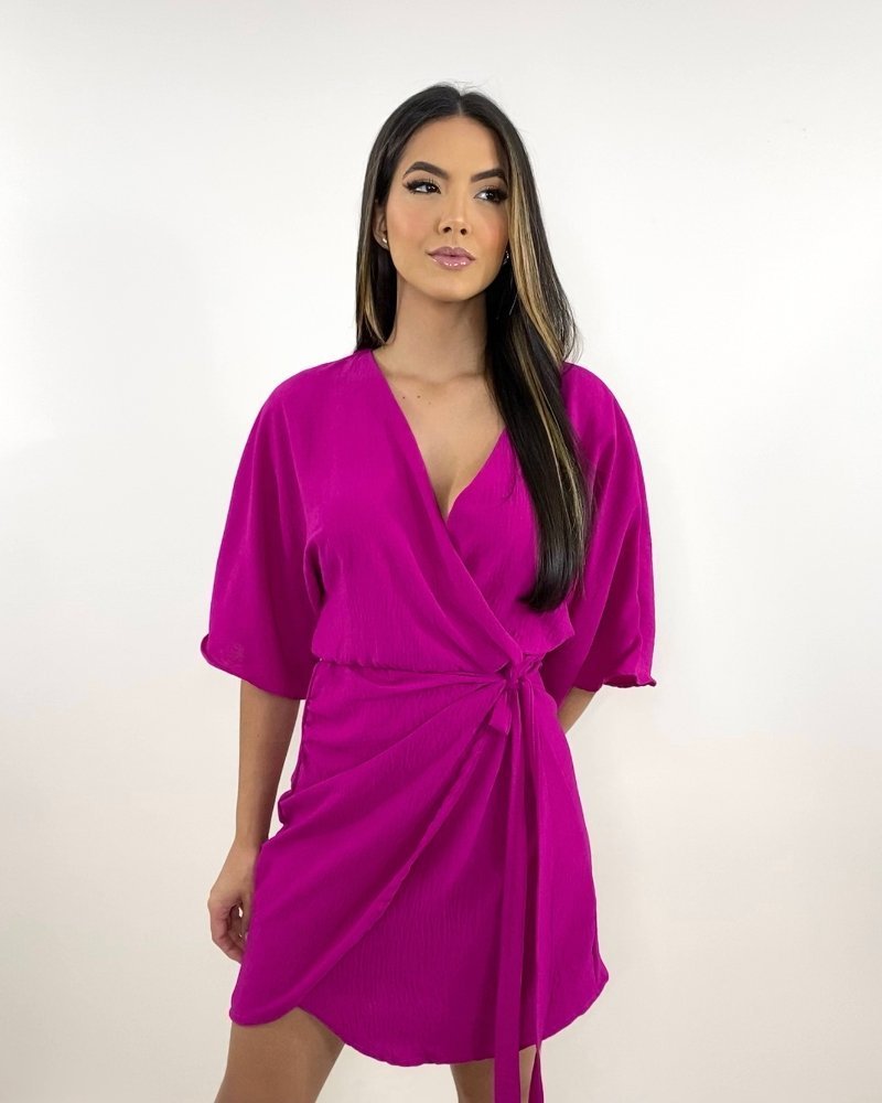 Vestido Maristela - Fúcsia - Image 5