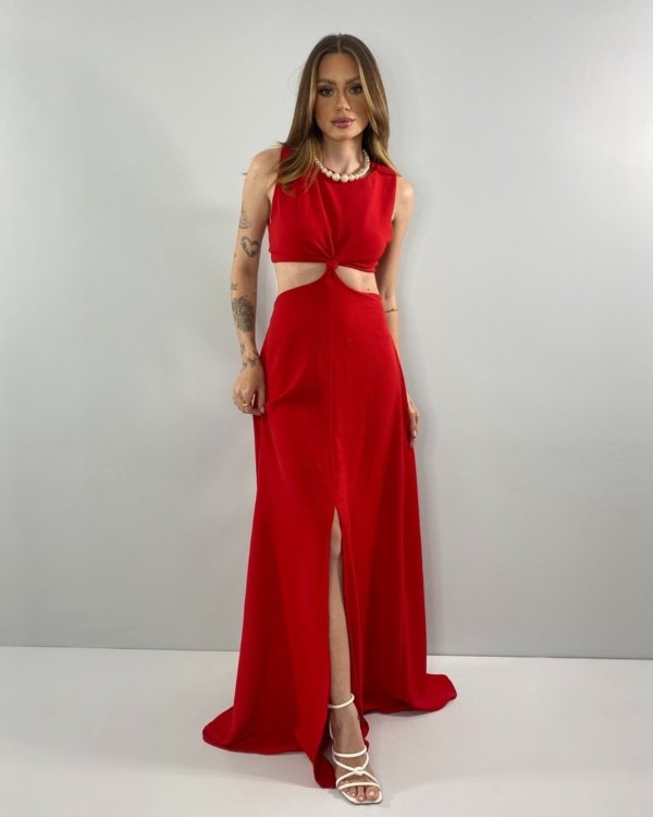 Vestido Emma - Vermelho